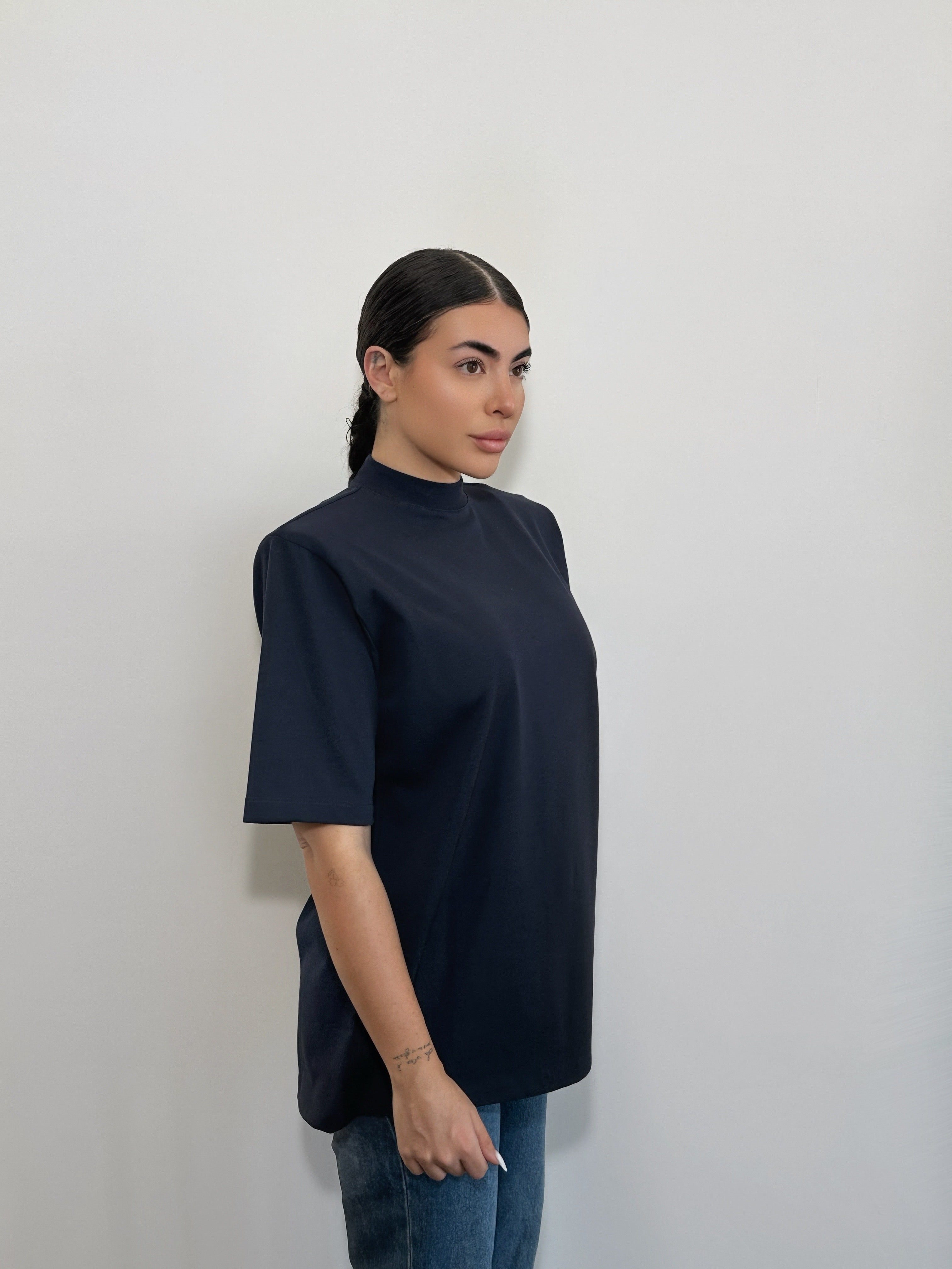 T-shirt Gèsier BASIC con spallina strutturata